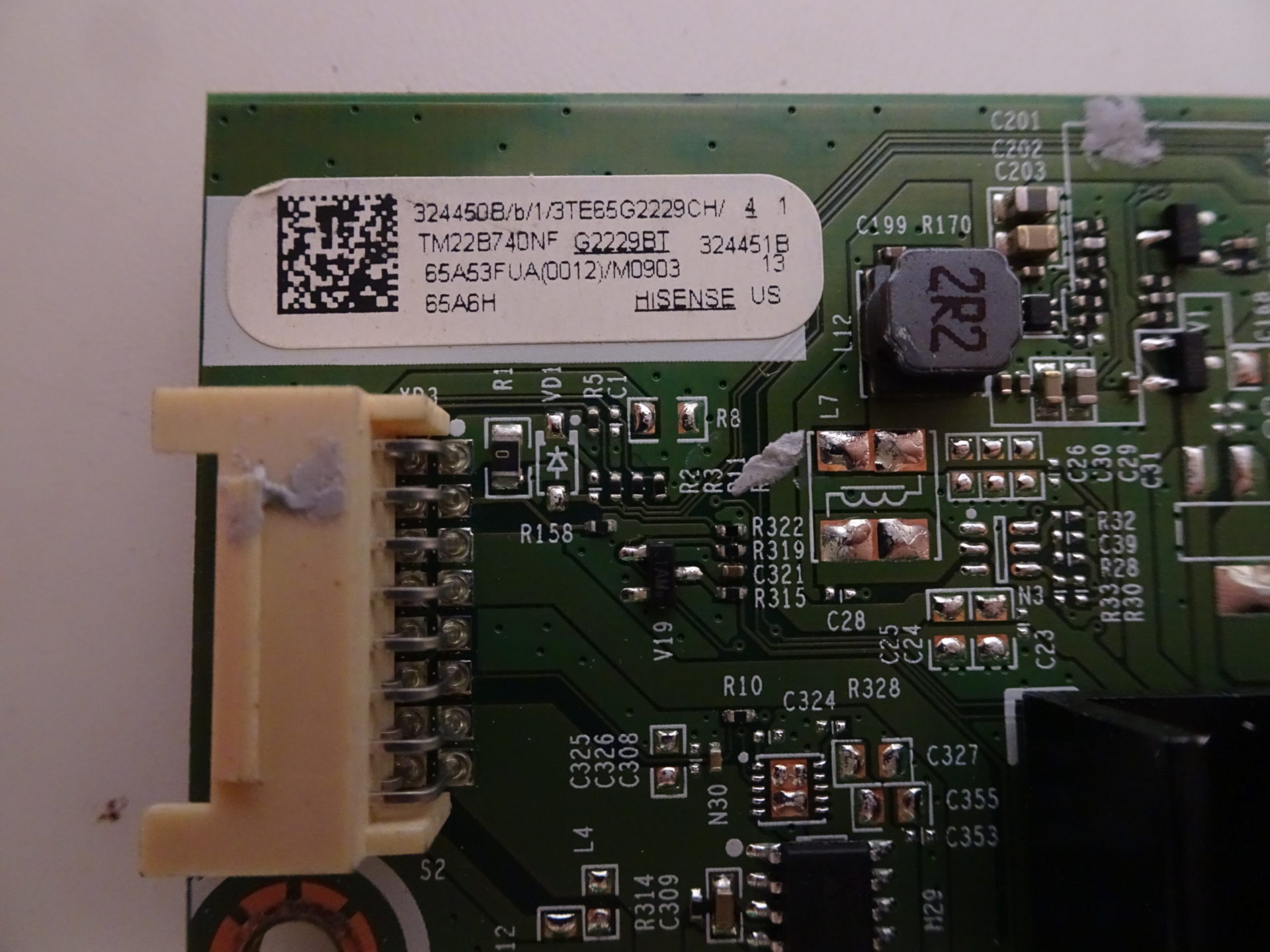 Hisense 65A65H Main Board 324450(A/B/C/D) - Picture 3 of 5